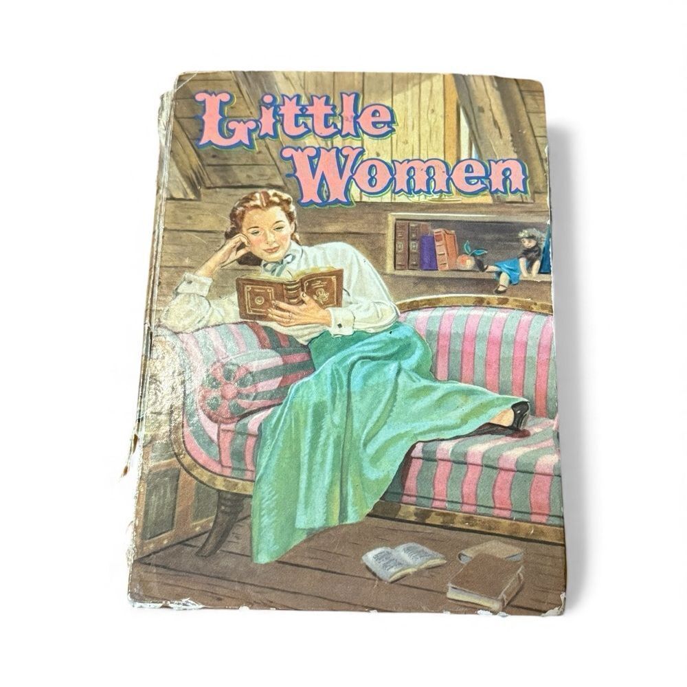 Vintage 1955 edition of Little Women by Louisa May Alcott